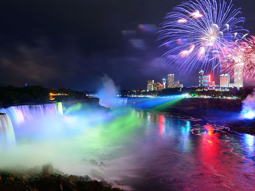 Niagara Falls Fireworks